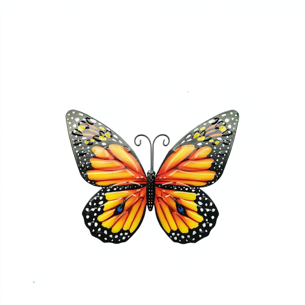 Art And Craft For Nursery - Kleine metalen vlinder wanddecoratie hangend ornament