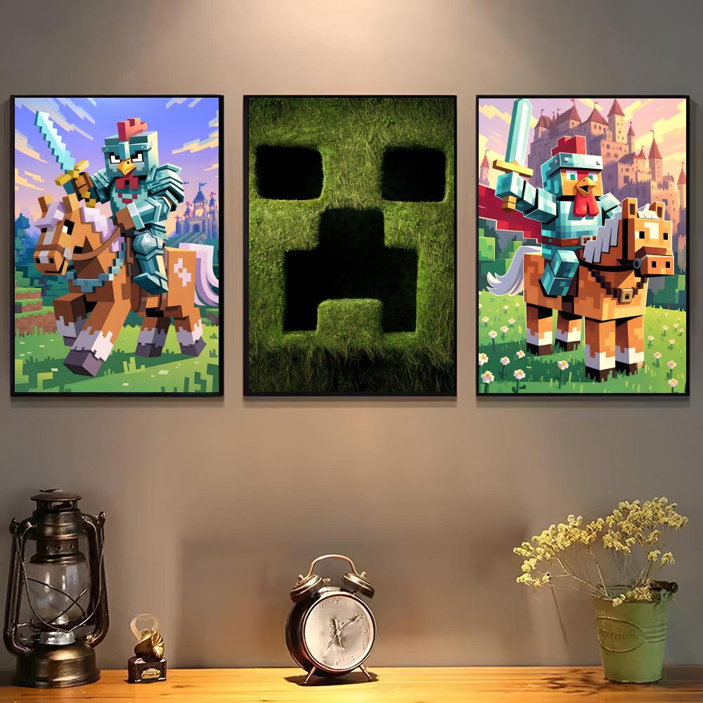 Art Craft Bar - Game Mine-c-crafts Poster voor zelfklevende kunst