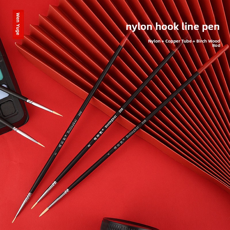 Gouache Paint Set - Nylon borstel, penseel voor gezichtsverf, penseel