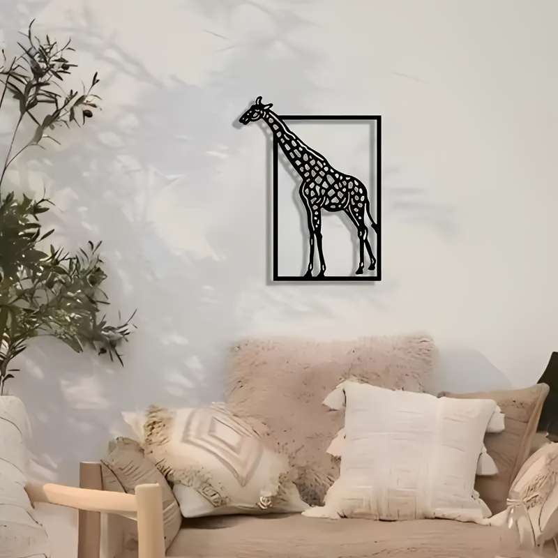 Abstracte giraffe metalen wand - Art Craft Bar recensie en prijs