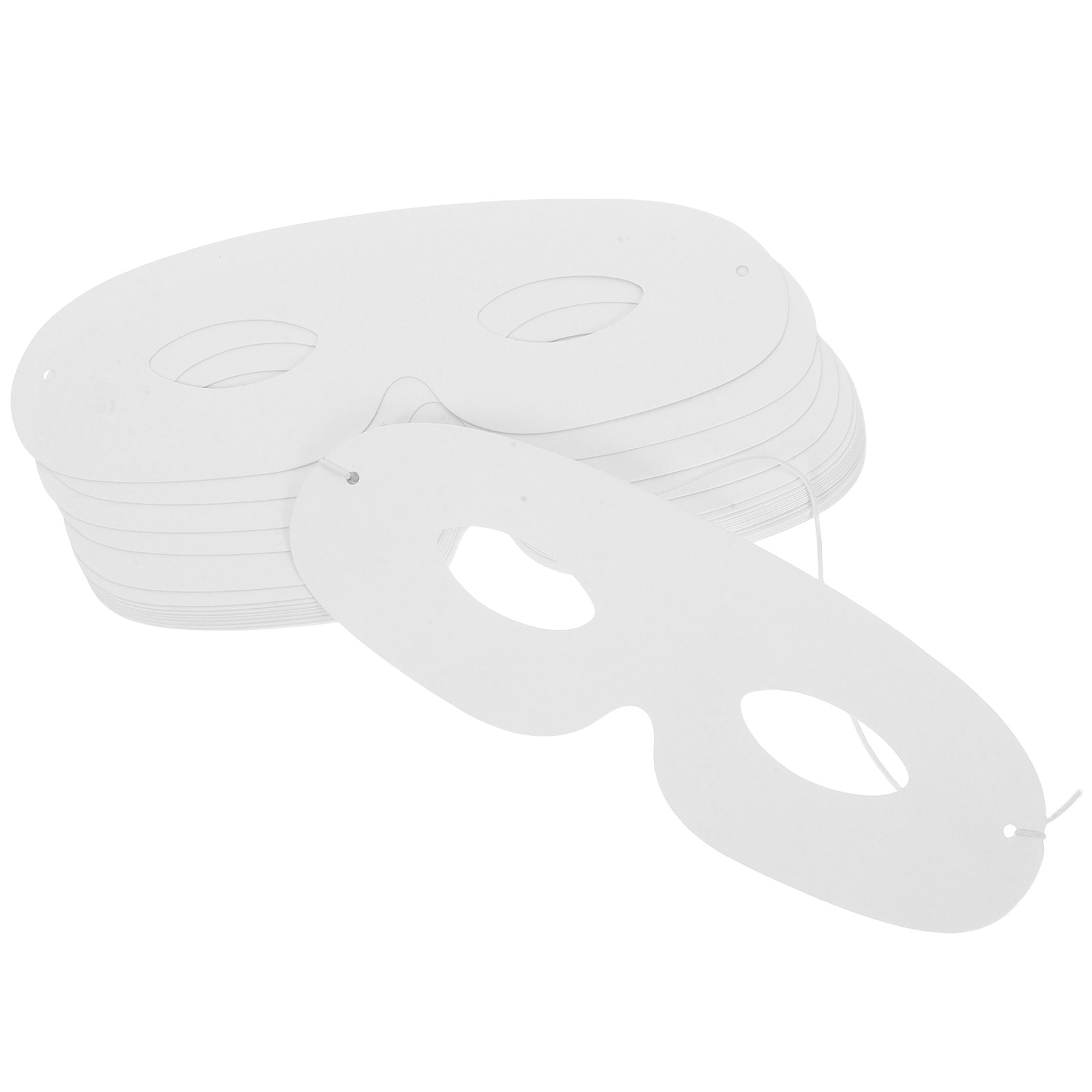 20 stuks papieren gezichtsmask - Art Craft With Paper recensie en prijs