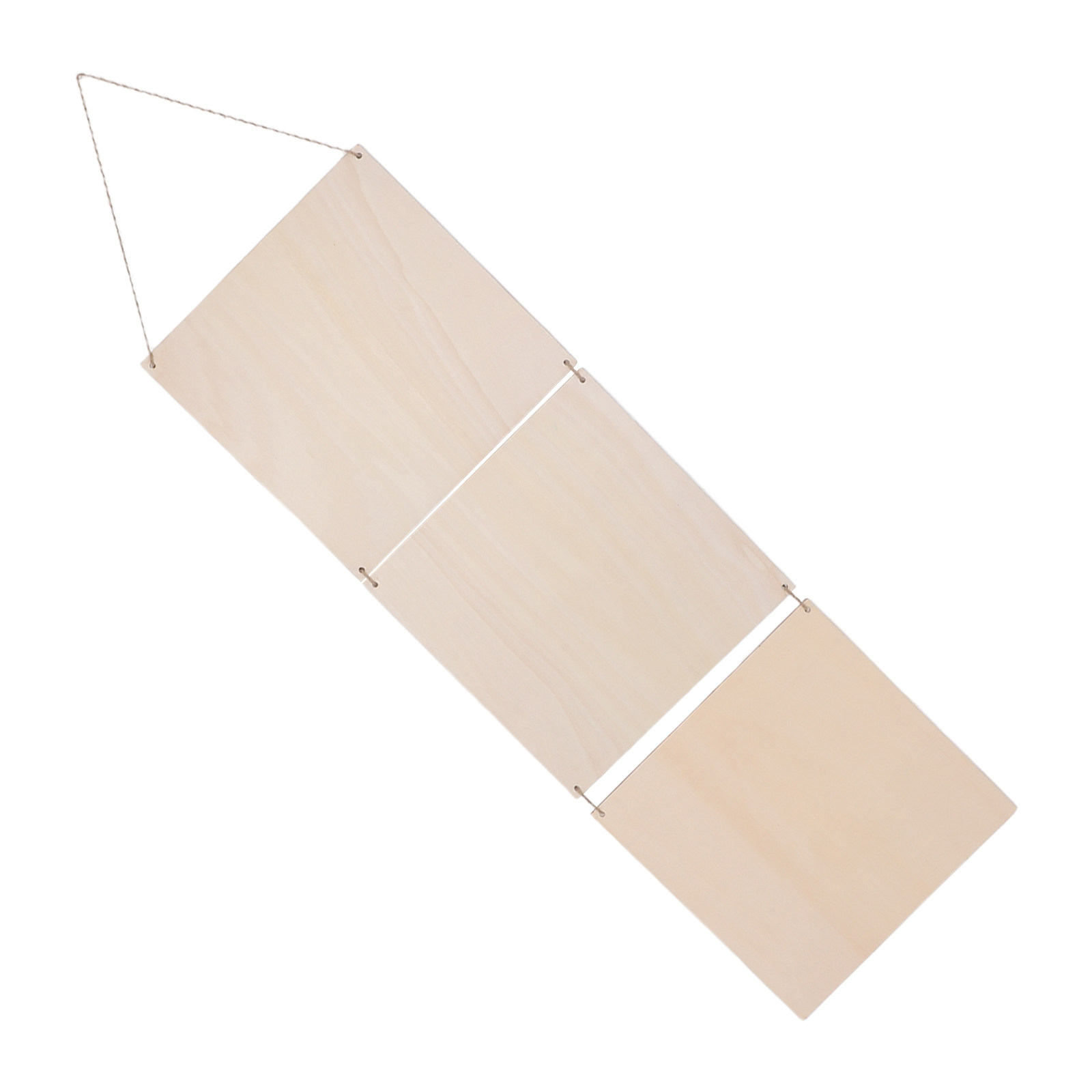 Onbewerkte houten hangborden,  - Art And Craft For Nursery recensie en prijs