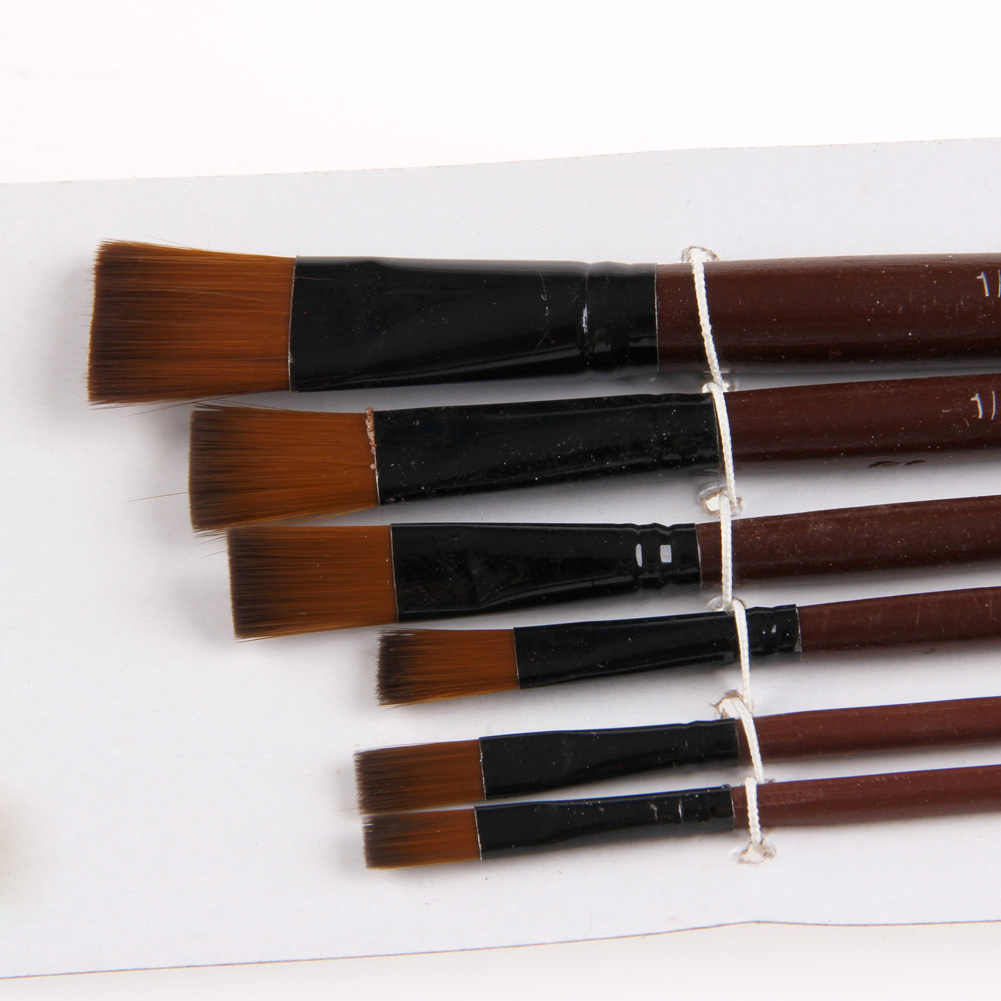 6Pcs Nylon Acryl Olie Verf Gou - Gouache Paint Set recensie en prijs