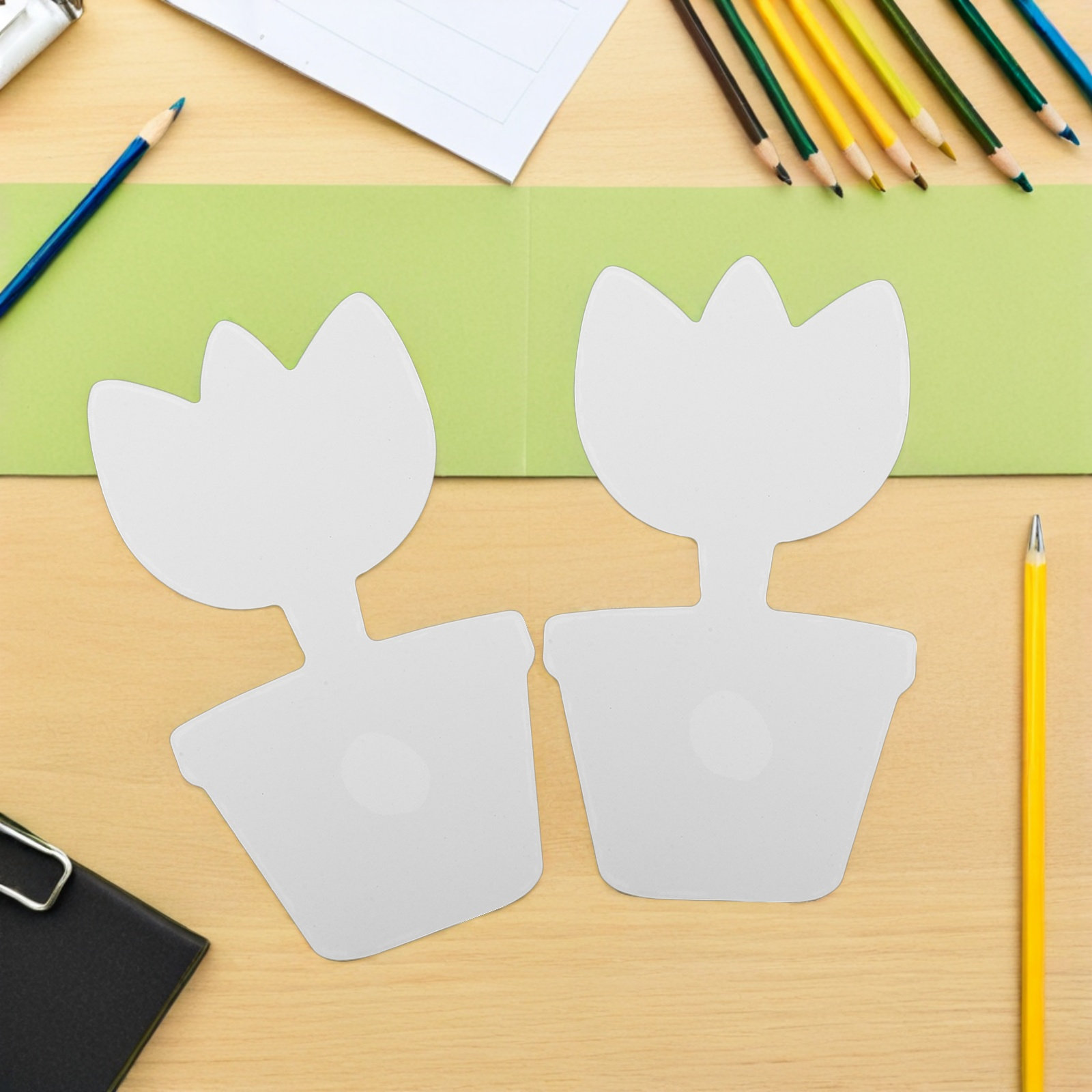 20 stuks DIY onbeschilderde bl - Art Craft Cardboard recensie en prijs