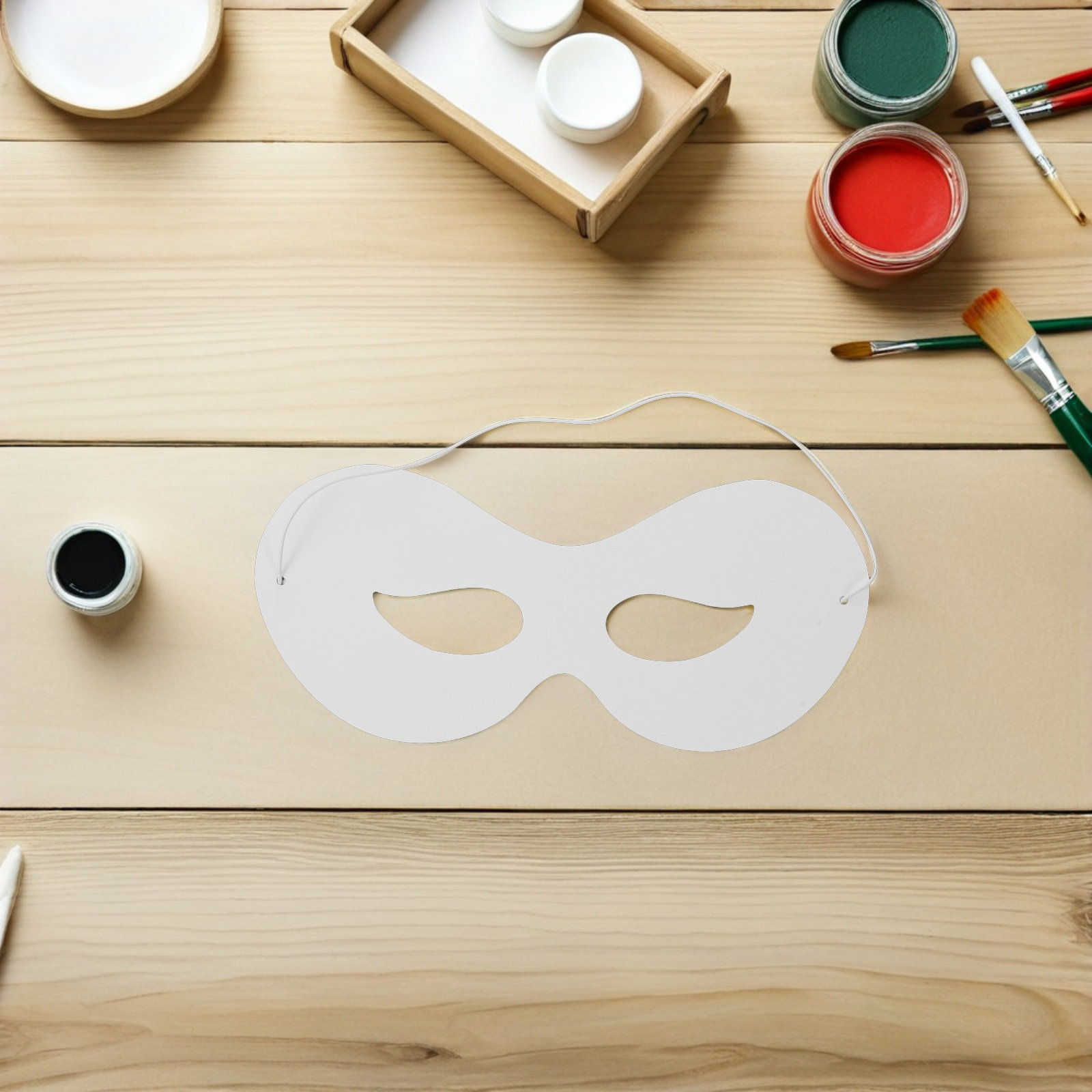 40 stuks blanco maskers voor k - Art Craft With Paper recensie en prijs