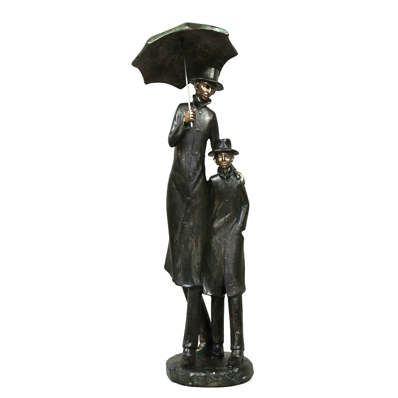 Vintage vader en zoon beeld, h - Art And Craft For Father'S Day recensie en prijs