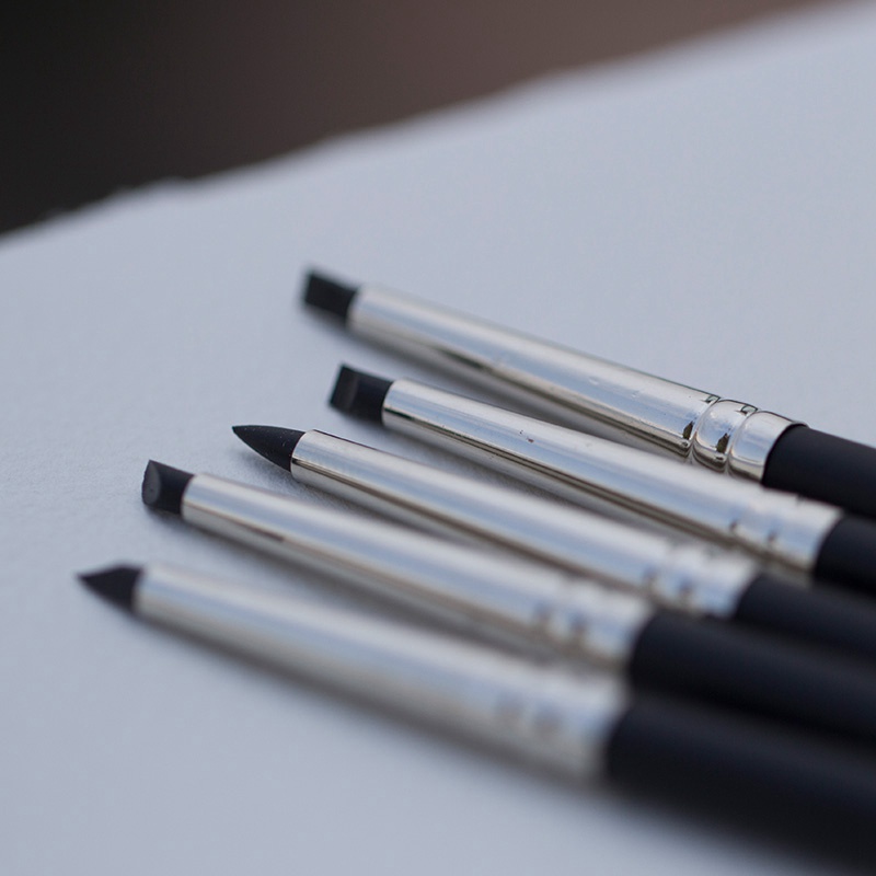 5Pcs Silicone Rubber Tip Pense - Gouache Paint Set recensie en prijs